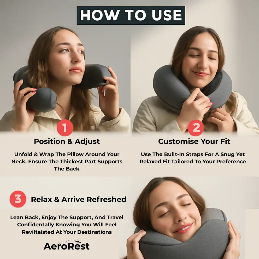 AeroRest Travel Pillow
